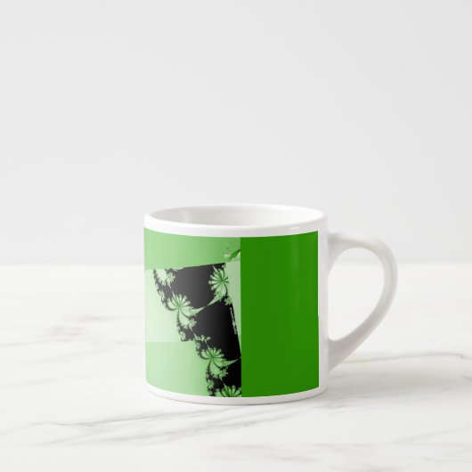 Fraktal Garden Limon Espressotasse (Rechts)
