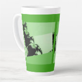 Fraktal Garden Limon Latte Tasse (Linke Ecke)