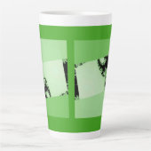 Fraktal Garden Limon Latte Tasse (Vorderseite)