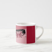 Fraktal Garden Orchid Espressotasse (Rechts)