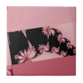 Fraktal Garden Rose Fliese (Vorderseite)