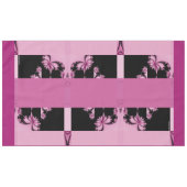 Fraktal Garden Rose Wasser A Tischtennis Tischdecke (Vorderseite (Horizontal))