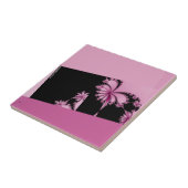 Fraktal Garden Rose Wasser Fliese (Seite)