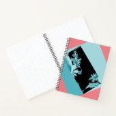 Fraktal Garden sky & Rose Notebook Notizblock (Innenseite)