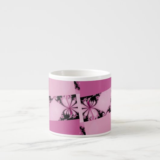 Fraktal Garden thulian Espressotasse (Vorderseite)