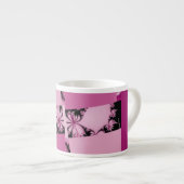 Fraktal Garden thulian Espressotasse (Vorderseite Rechts)