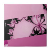 Fraktal Garden thulian Fliese (Vorderseite)