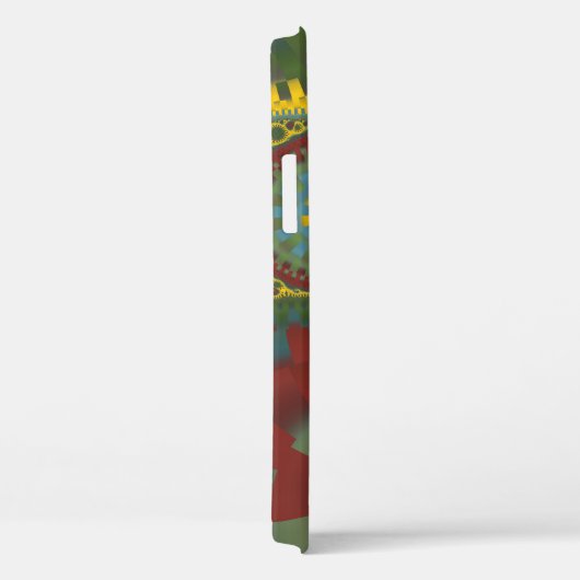 Fraktal Gears Case-Mate iPhone Hülle (Rückseite / Rechts)