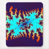 Fraktal-gefärbte Krawatte: Tierdruck Mousepad (Vorne)