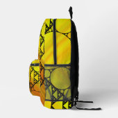 Fraktal Geometrie Bedruckter Rucksack (Rechts)