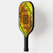 Fraktal Geometrie Pickleball Schläger (Links)