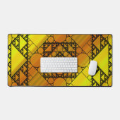 Fraktal Geometrie Schreibtischunterlage (Tastatur & Maus)
