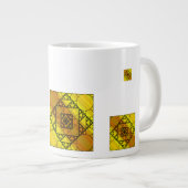 Fraktal Geometrie Spezielle Tasse (Vorderseite Rechts)