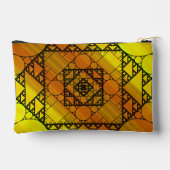 Fraktal Geometrie Zubehörtasche (Rückseite)