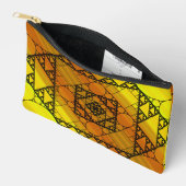 Fraktal Geometrie Zubehörtasche (Offen)