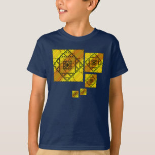 Fraktal Geometry Kid's and Baby Dark Shirt