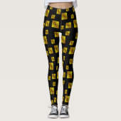 Fraktal Geometry Leggings (Vorderseite)