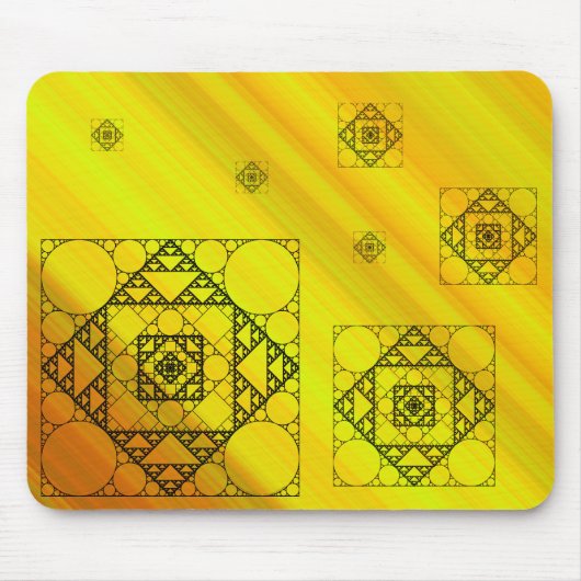 Fraktal Geometry Mousepad (Vorne)
