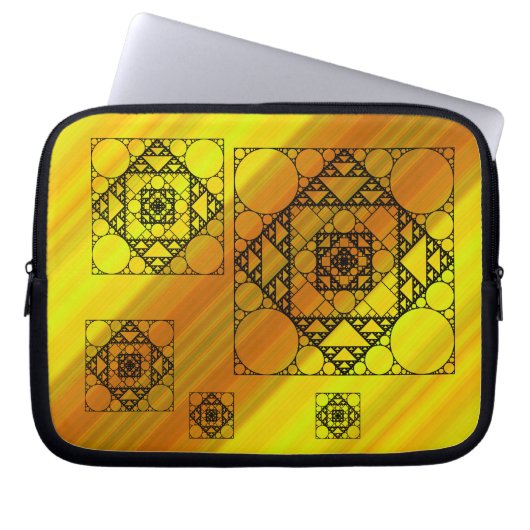 Fraktal Geometry Notebook-Gehäuse Laptopschutzhülle (Vorderseite)