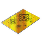 Fraktal Geometry Notebook Notizblock (Linke Seite)