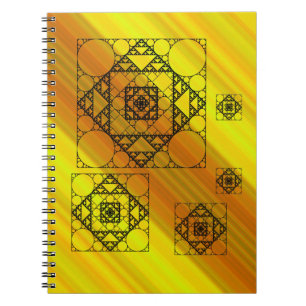Fraktal Geometry Notebook Notizblock