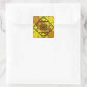 Fraktal Geometry Sticker (Tasche)