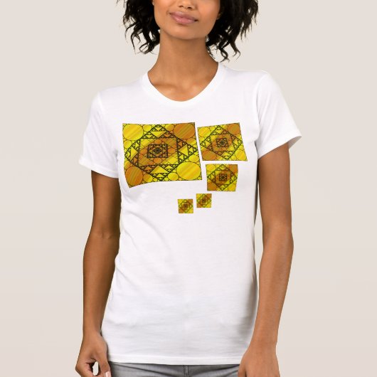 Fraktal Geometry Women's Light Shirt (Vorderseite)