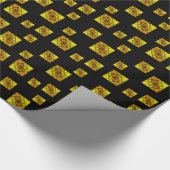 Fraktal Geometry Wrapping Paper Geschenkpapier (Ecke)