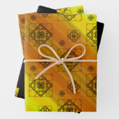 Fraktal Geometry Wrapping Paper Set Geschenkpapier Set (Beispiel)