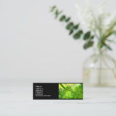 Fraktal-Geschäfts-Karte 2 Mini Visitenkarte (Stehend Vorderseite)