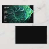 Fraktal-Geschäfts-Karten _12 Visitenkarte (Vorne/Hinten)