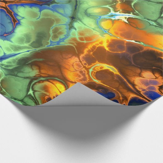 Fraktal Geschenkpapier (Ecke)