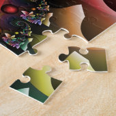 Fraktal-gewundene Farbparade Puzzle (Seite)