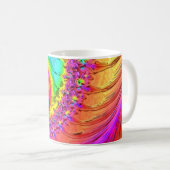 Fraktal Glas 6 Tasse (VorderseiteRechts)