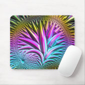 Fraktal Glass 5 Mousepad (Mit Mouse)
