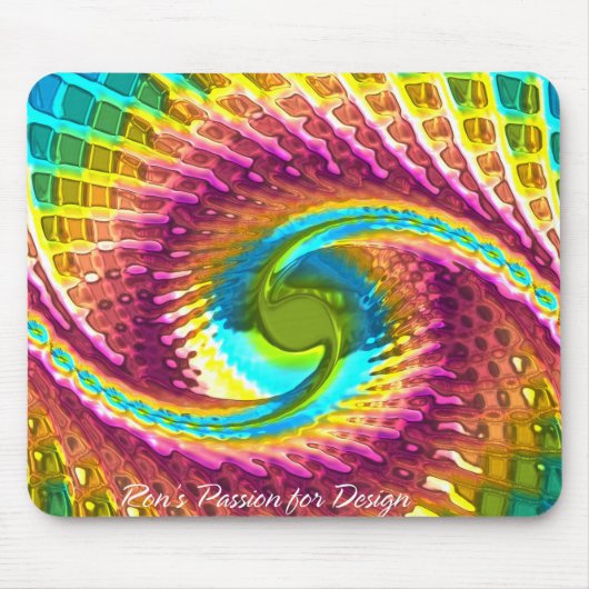 Fraktal Glass 7 Mousepad (Vorne)