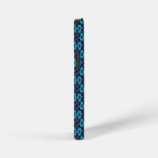 Fraktal Glow iPhone Hülle (Rechte Seite)