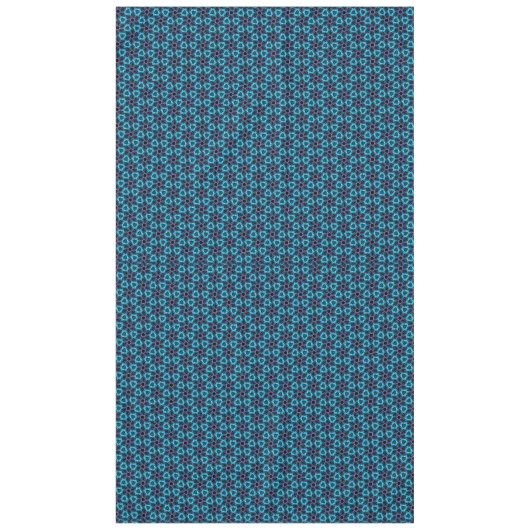 Fraktal Glow Tableclout Tischdecke (Vorderseite)