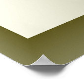 Fraktal Gold Stars Poster (Ecke)