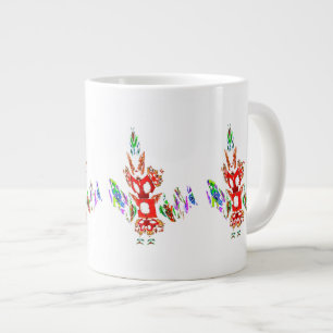 Fraktal - Gombay Dancer Jumbo-Tasse
