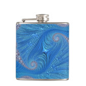 Fraktal-Grafik Flachmann (Vorderseite)