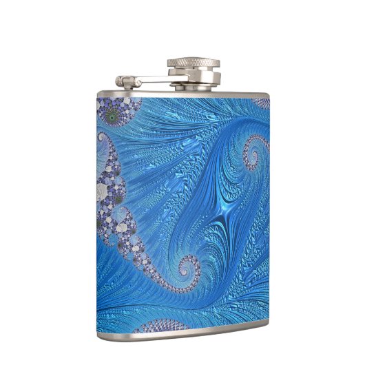 Fraktal-Grafik Flachmann (Rechts)