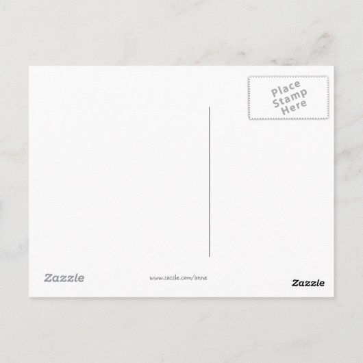 Fraktal Groovy Postkarte (Rückseite)