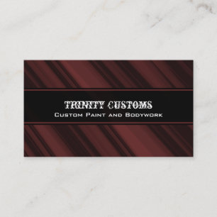 Fraktal Grunge Business Card, Crimson Visitenkarte