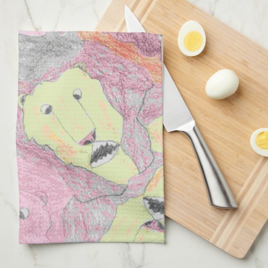 Fraktal Handtuch (Viertel Falte)