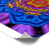 Fraktal Harmonie Poster (Ecke)