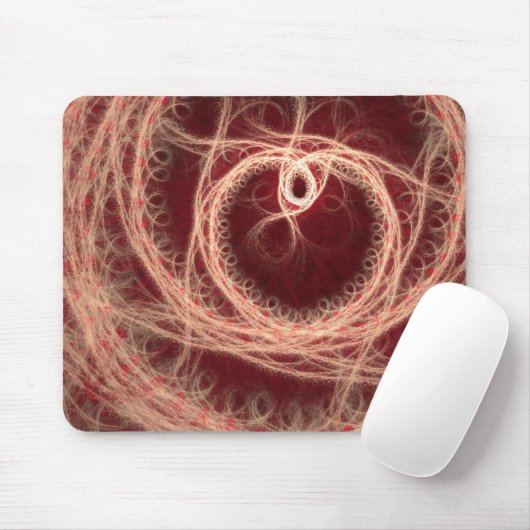 Fraktal Heart Mousepad (Mit Mouse)