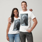 Fraktal Human Phenotype Futuristic Man T - Shirt (Unisex)
