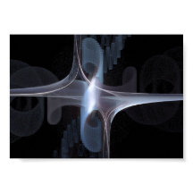 Fraktal in blau und grau