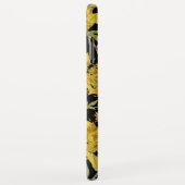 Fraktal in Gelb und Schwarz Case-Mate iPhone Hülle (Hinten/Rechts)